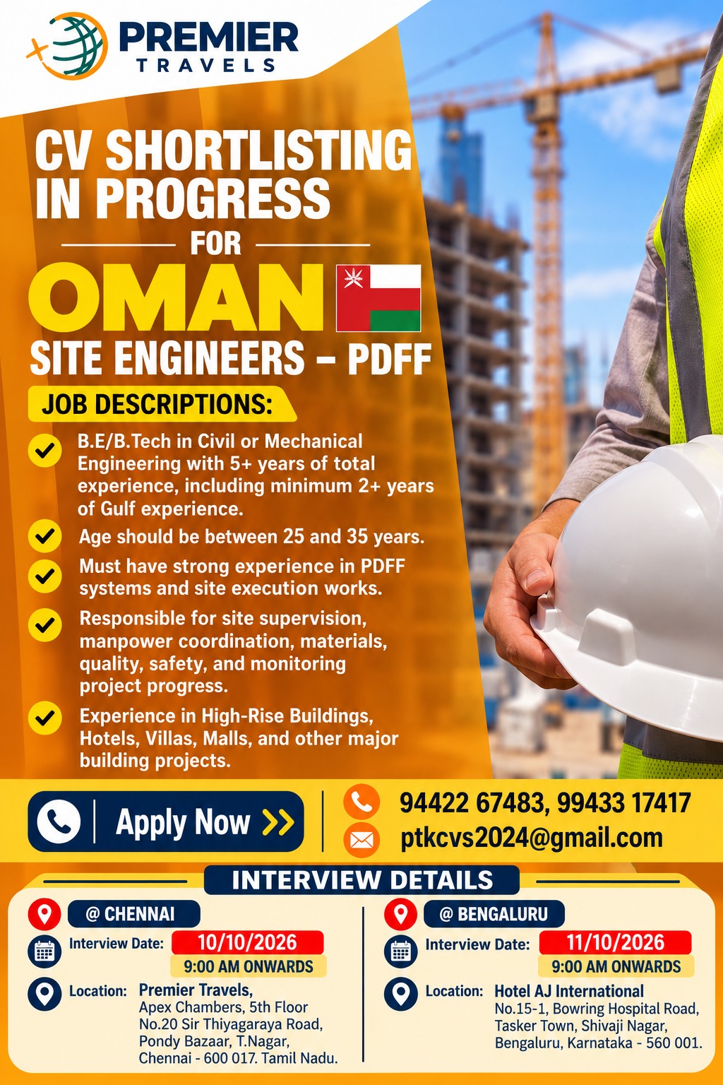 Site Engineers - PDFF