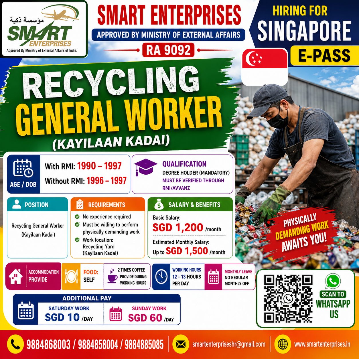 Recycling General Worker (Kayilaan Kadai)