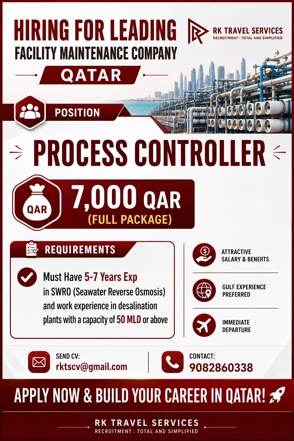 HIRING FOR LEADING FACILITY MAINTENANCE COMPANY