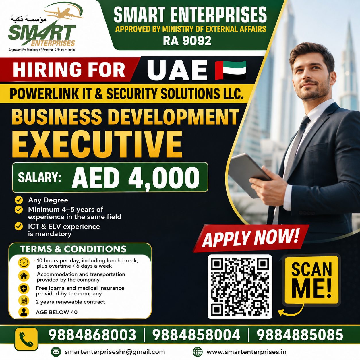BUSINESS DEVELOPMENT EXECUTIVE