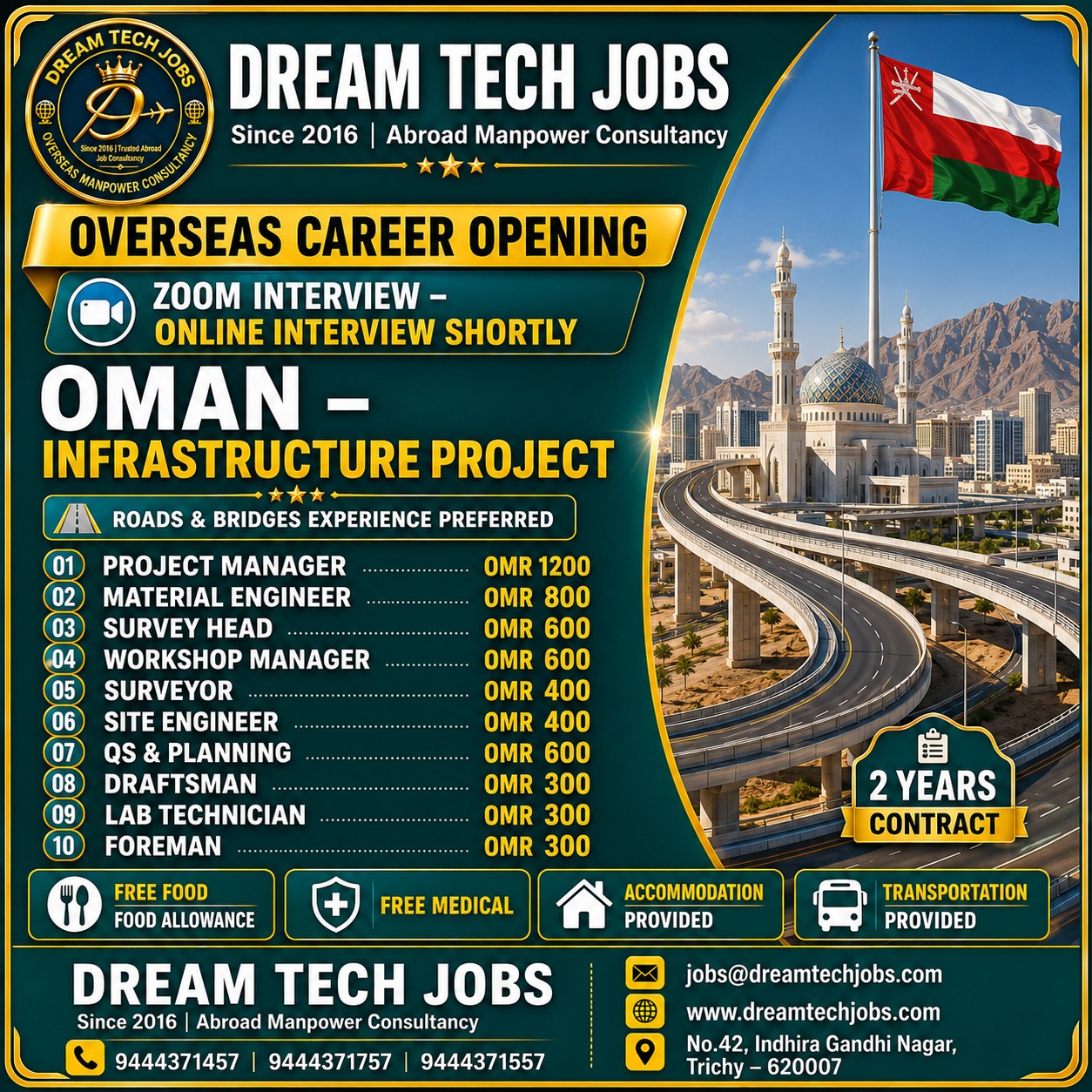 Oman Infrastructure Project