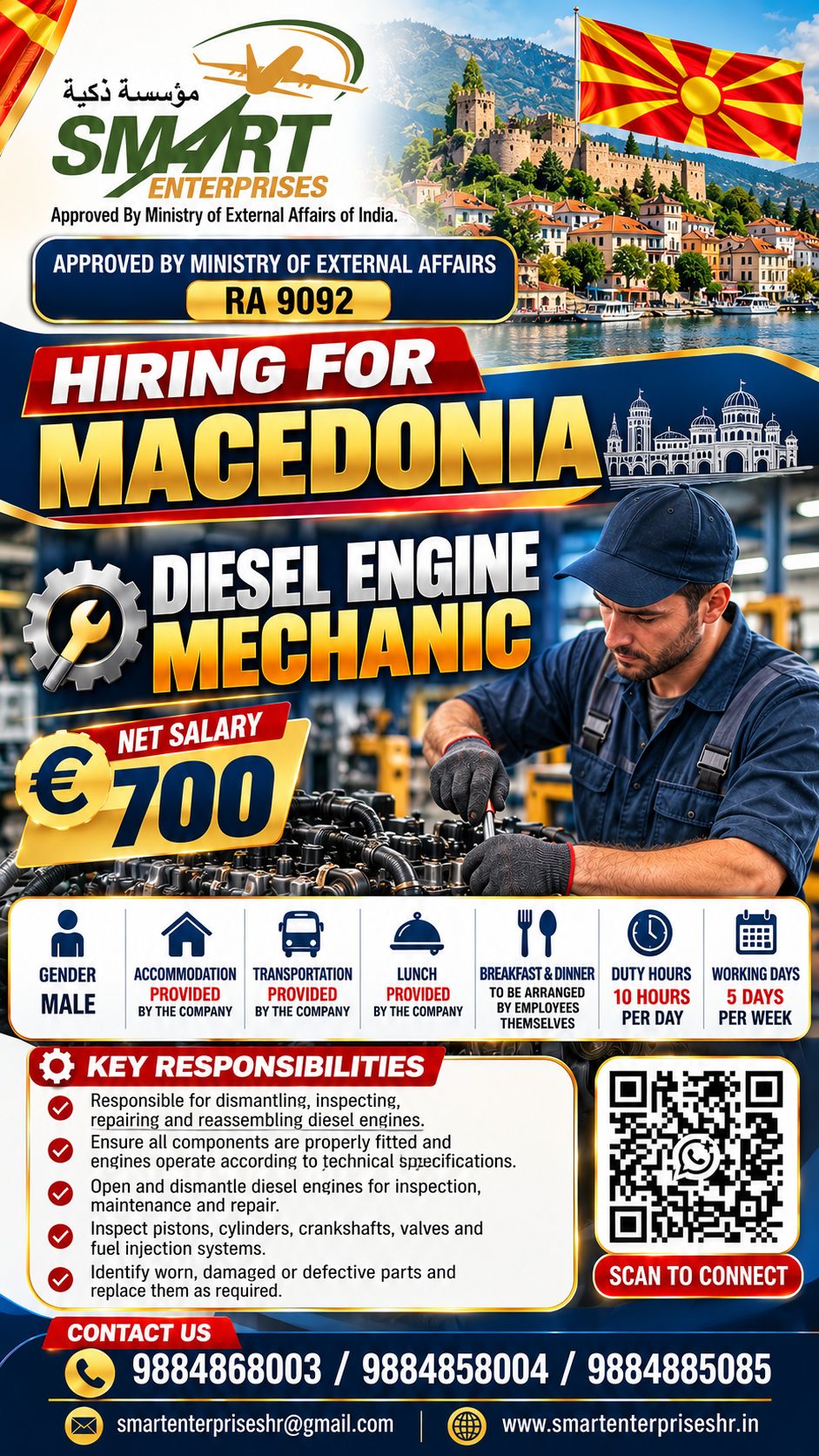 DIESEL ENGINE MECHANIC