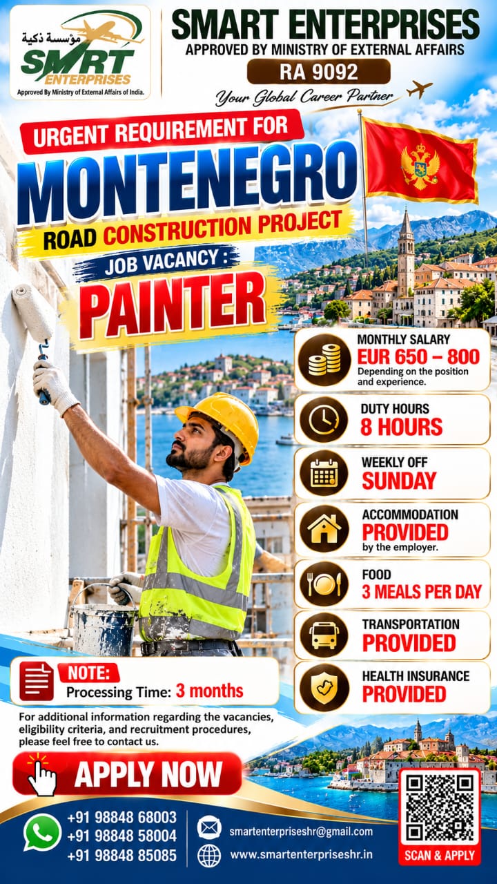 PAINTER - Monthly — smartenterpriseshr@gmail.com, EUROP
