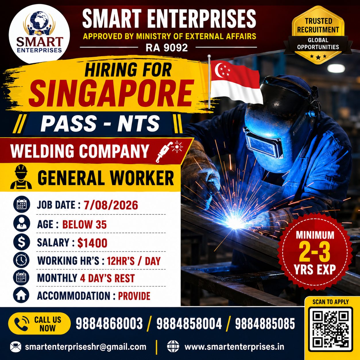 HIRING FOR GENERAL WORKER