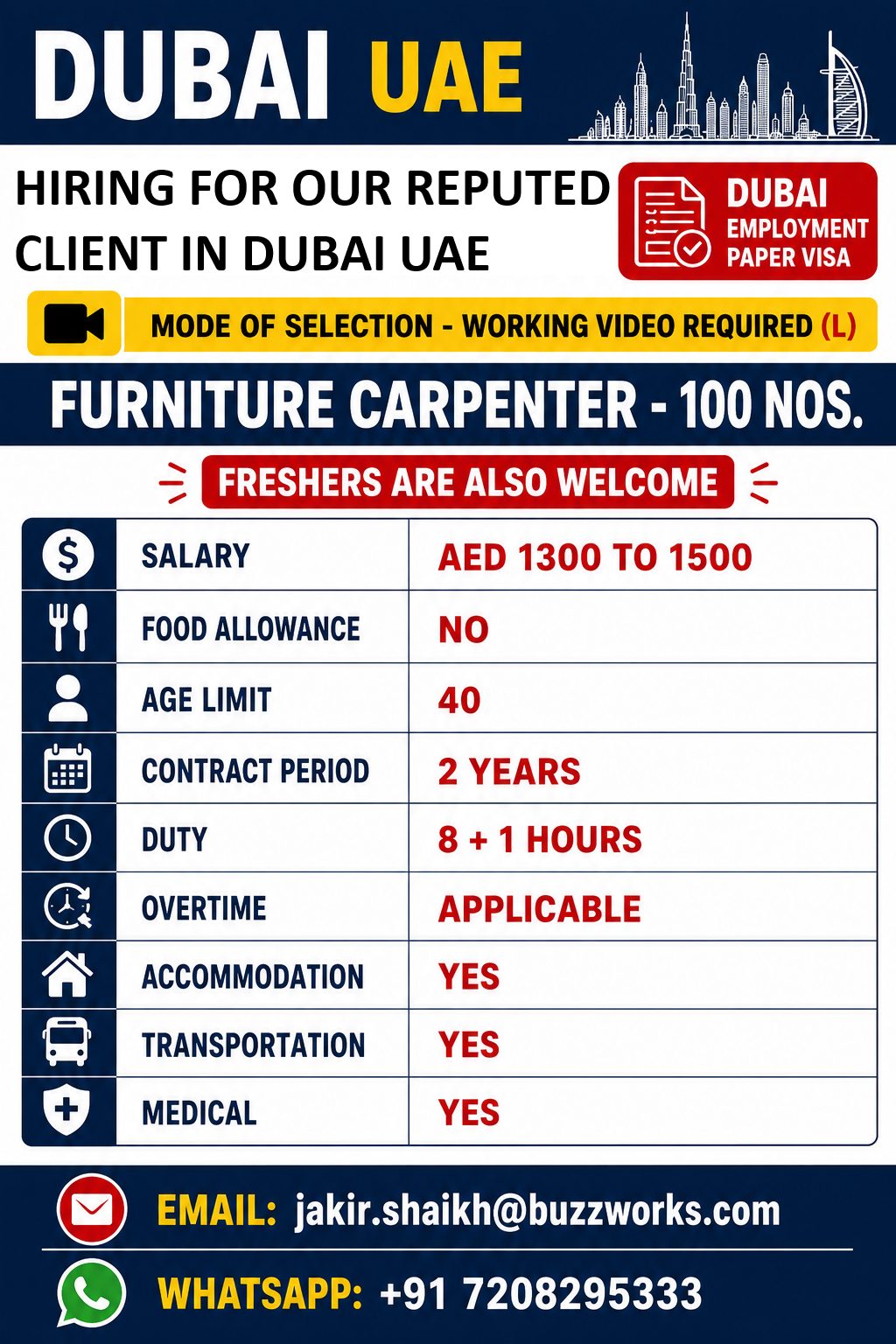 Furniture Carpenter