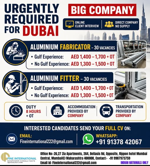 Aluminium Fabricator and Fitter