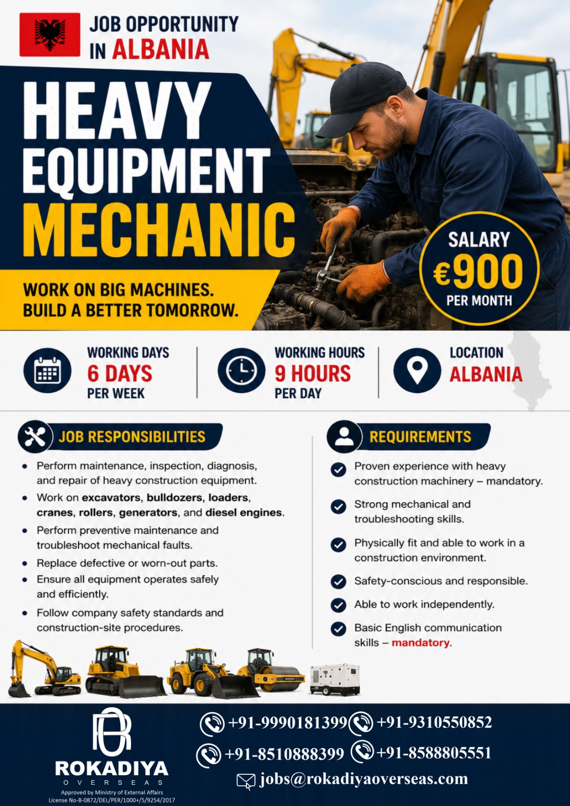 job opportunity in Albania