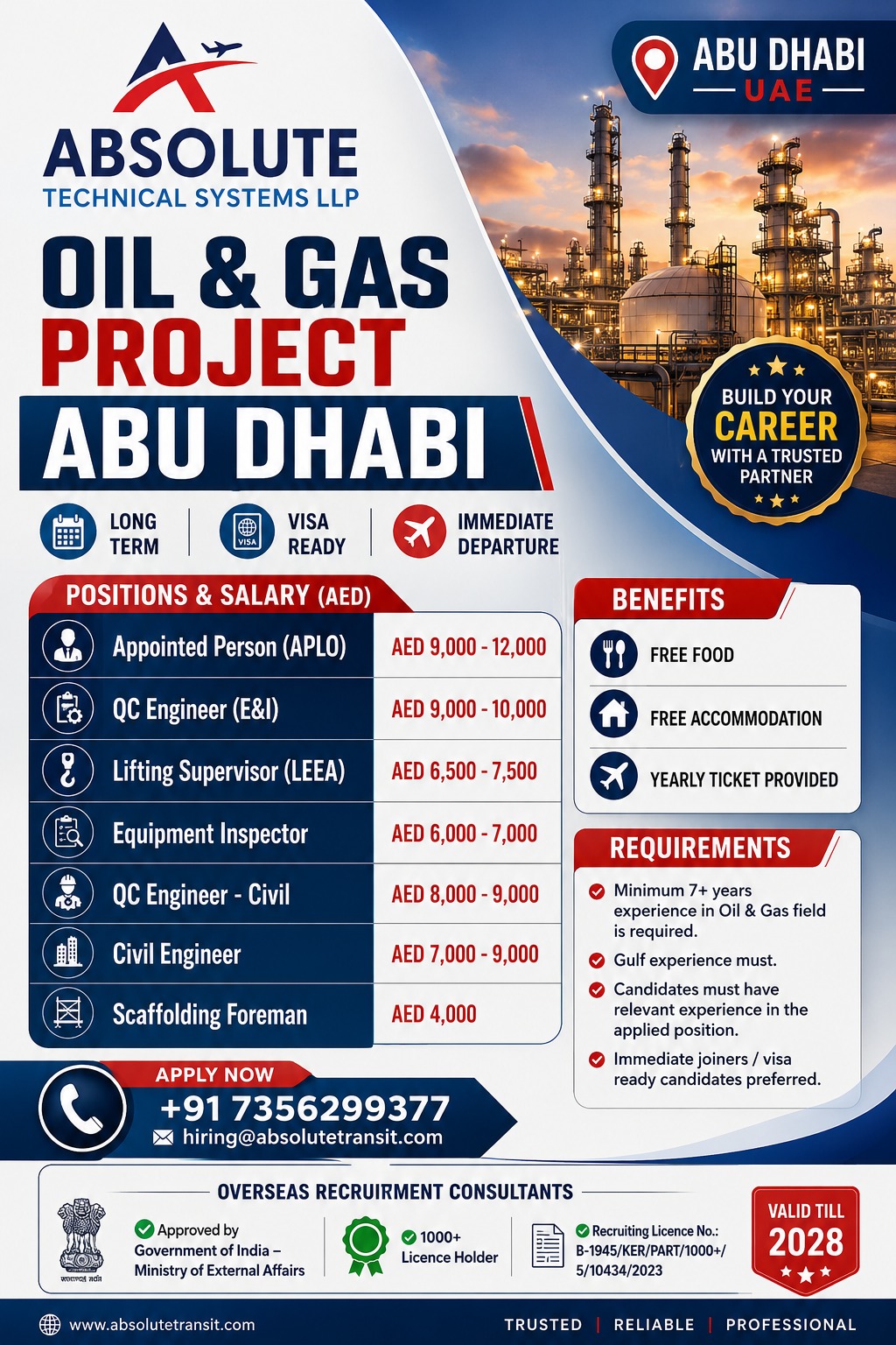 Oil & Gas Project - Long Term