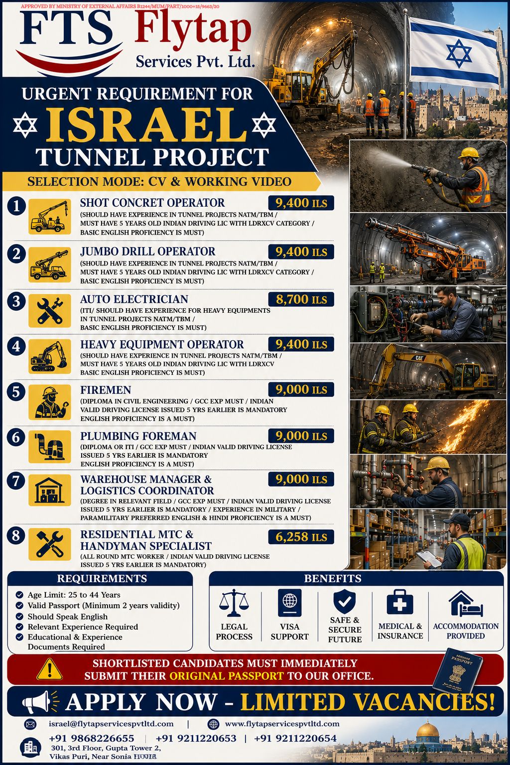 Israel Tunnel Project