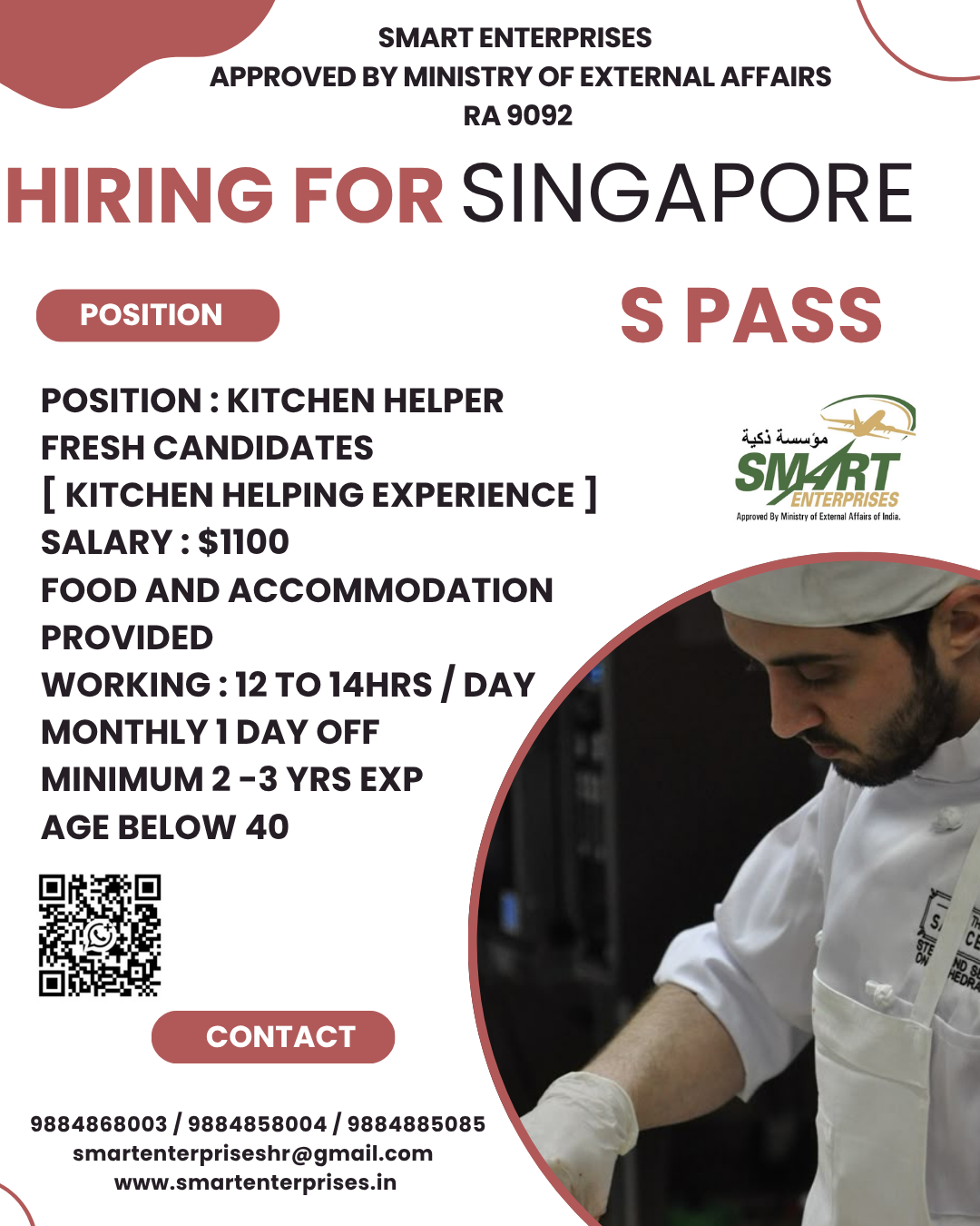 Kitchen Helper Fresh Candidates [ Kitchen Helping Experience ]