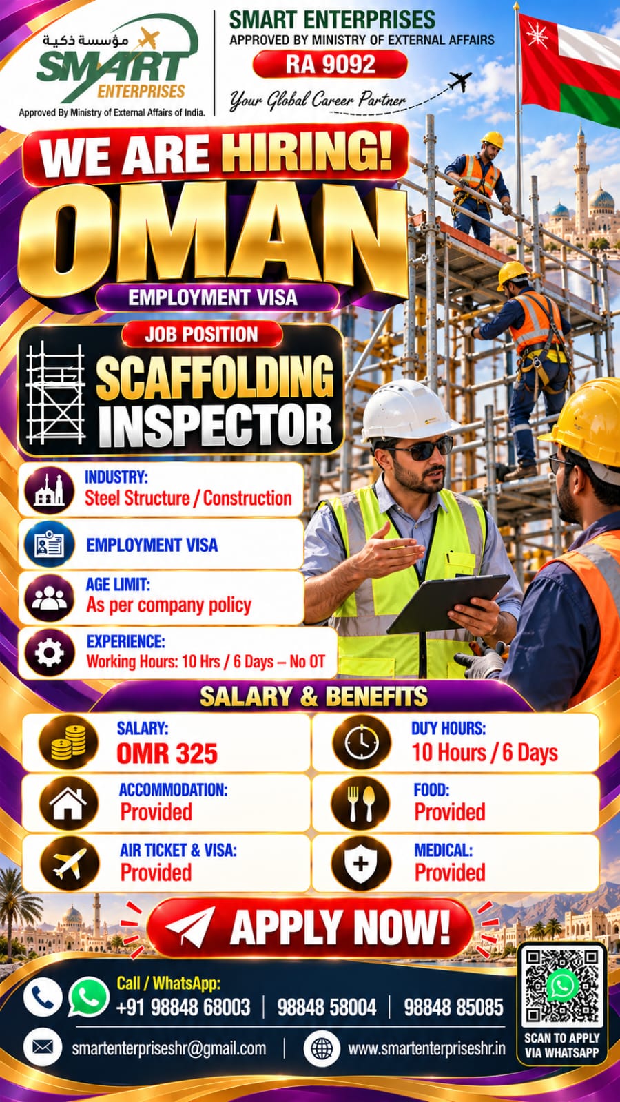 SCAFFOLDING INSPECTOR