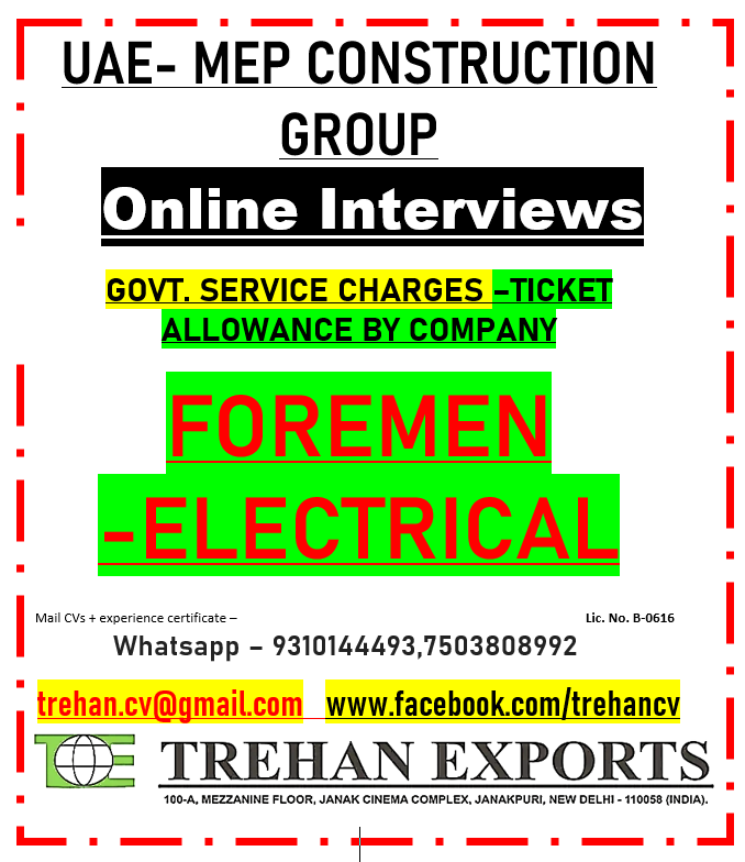 Foreman - Electrical