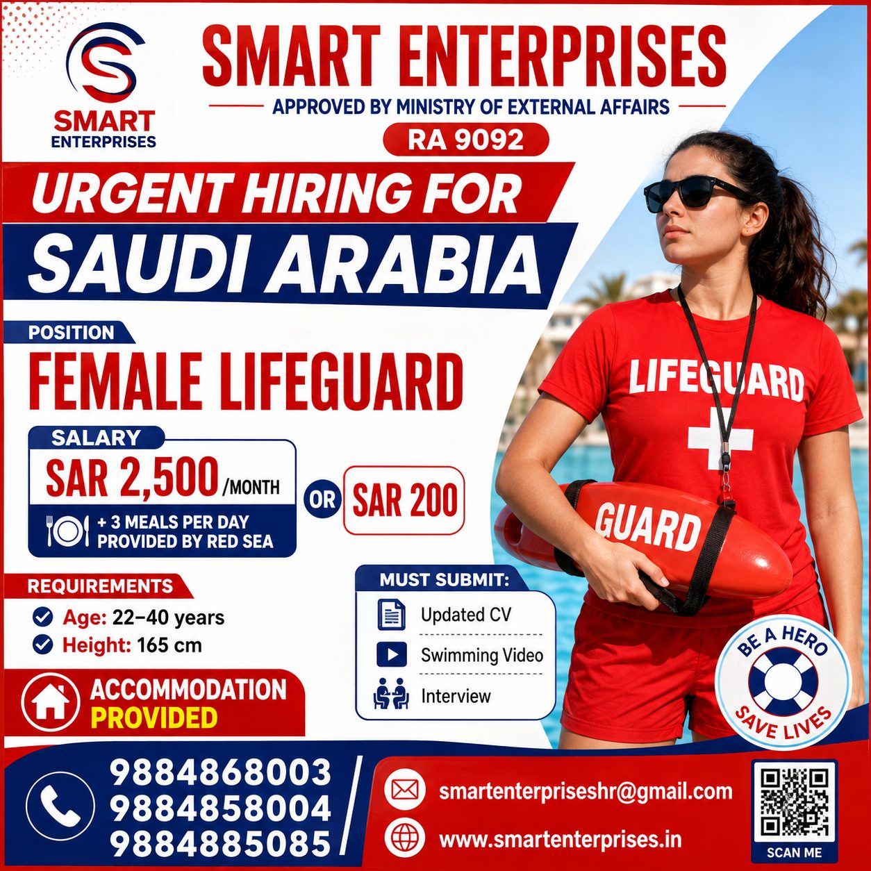 Female Lifeguard