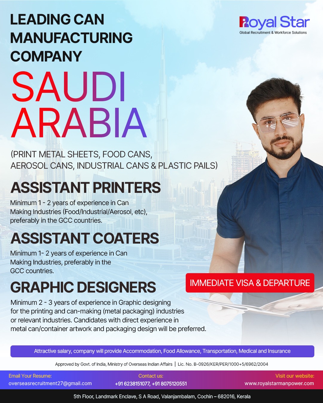 ASSISTANT PRINTERS - ASSISTANT COATERS  - GRAPHIC DESIGNERS