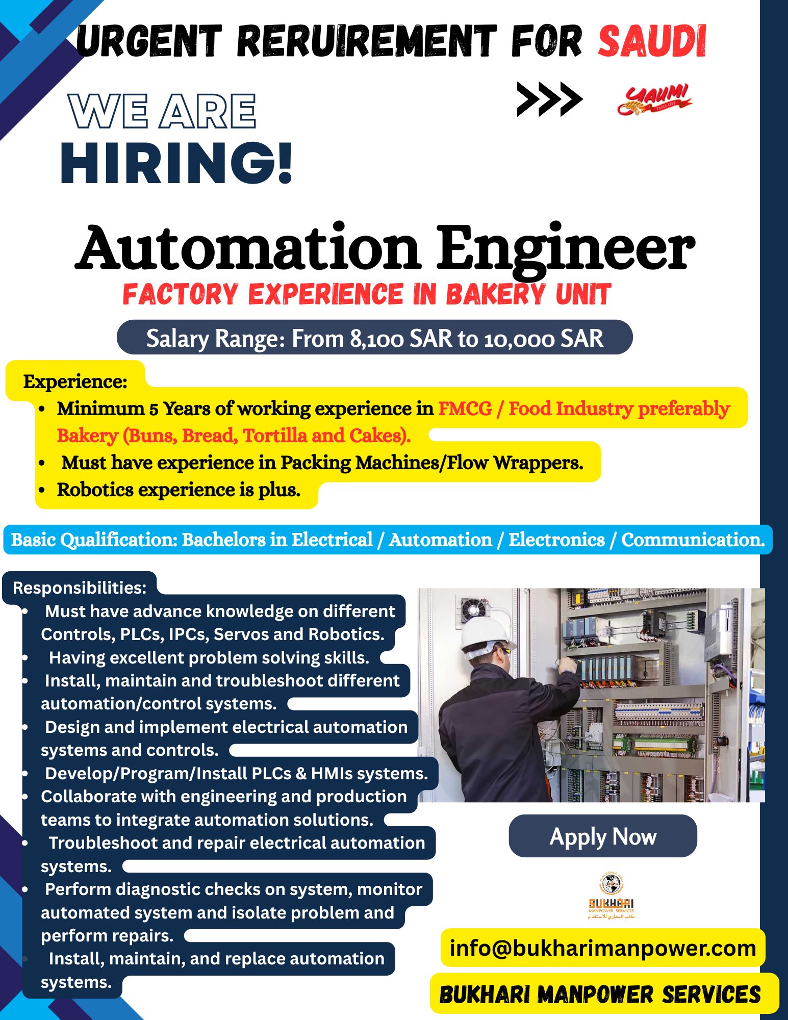 .Automation Engineer
