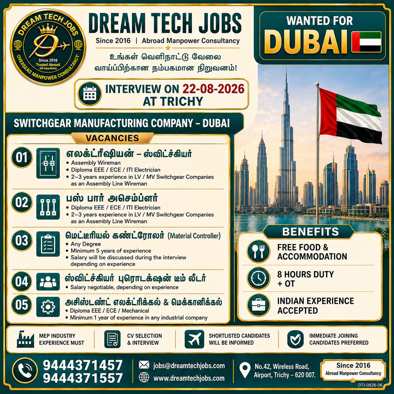 Switchgear Manufacturing Company - Dubai