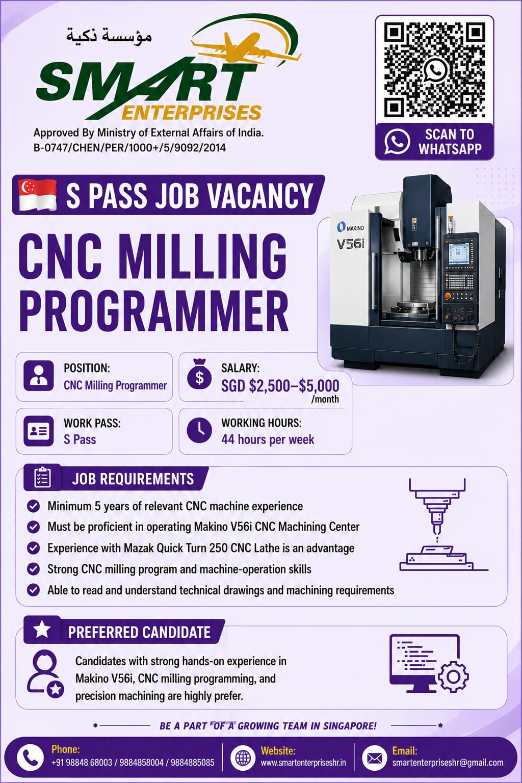 CNC MILLING PROGRAMMER