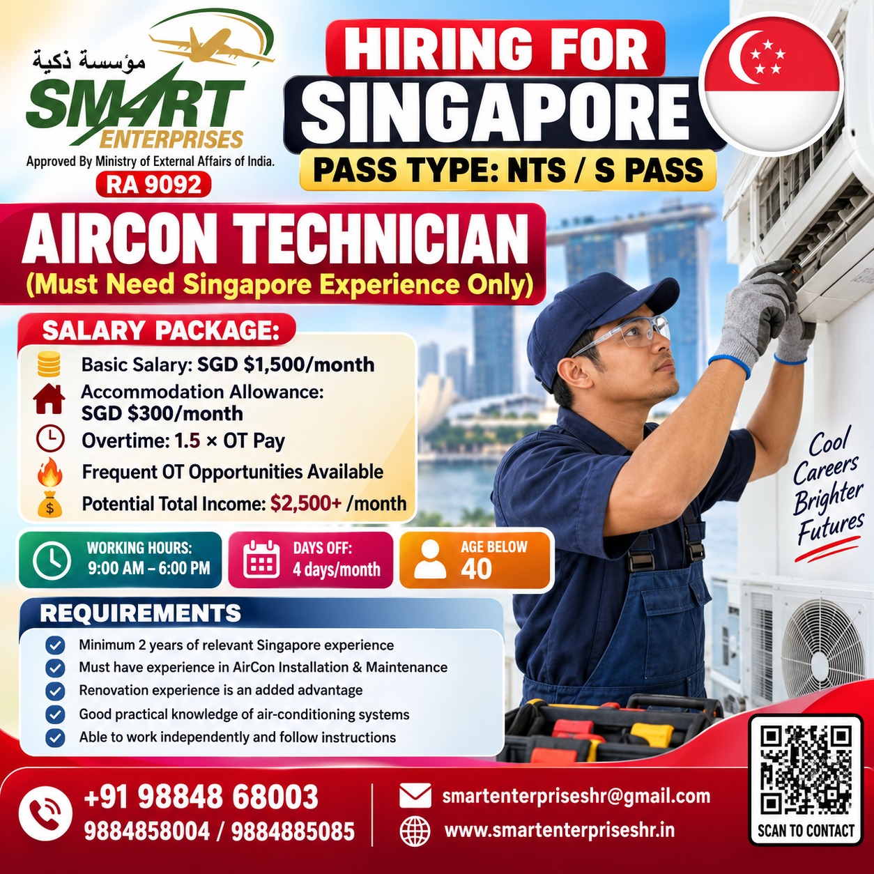 AIRCON TECHNICIAN