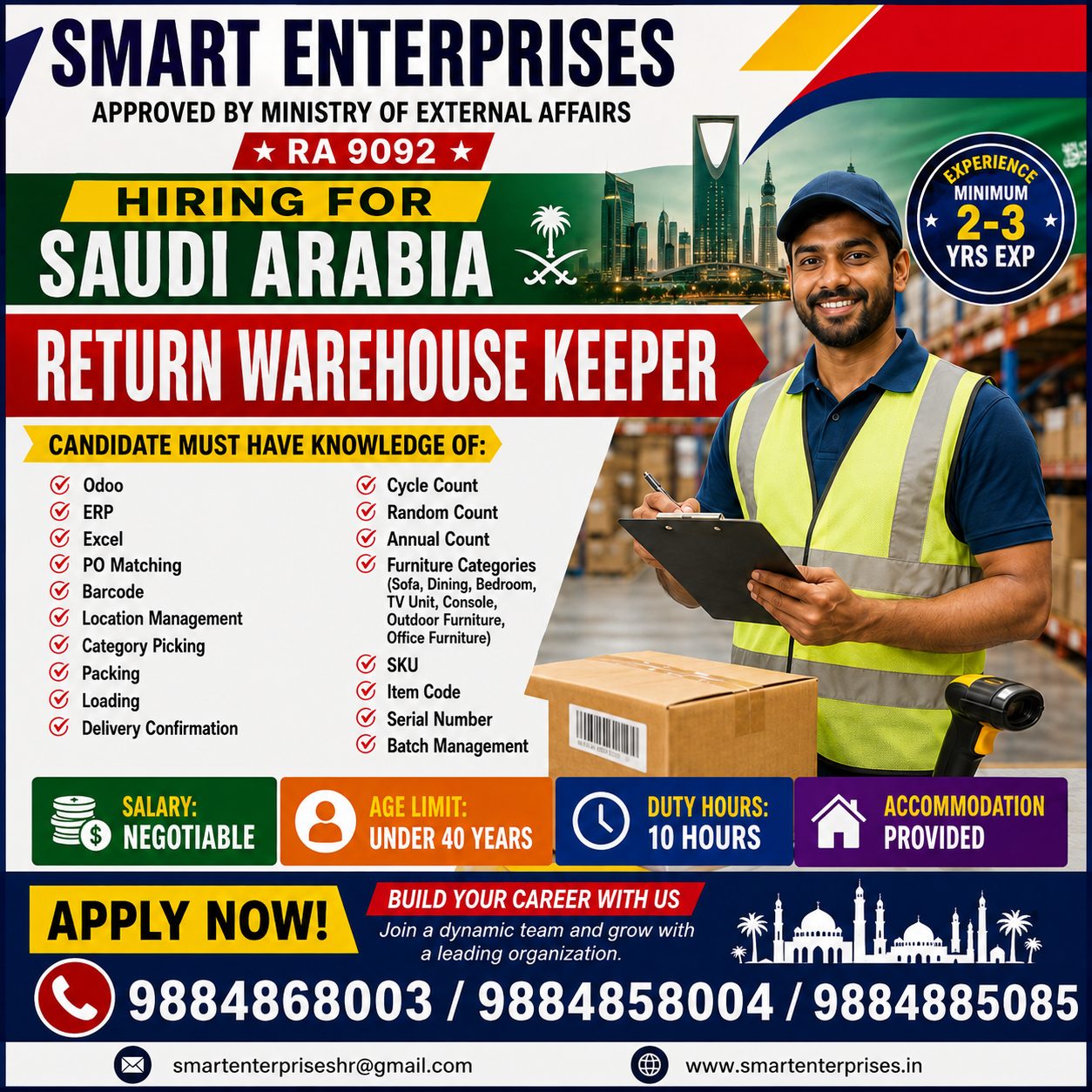 Return Warehouse Keeper