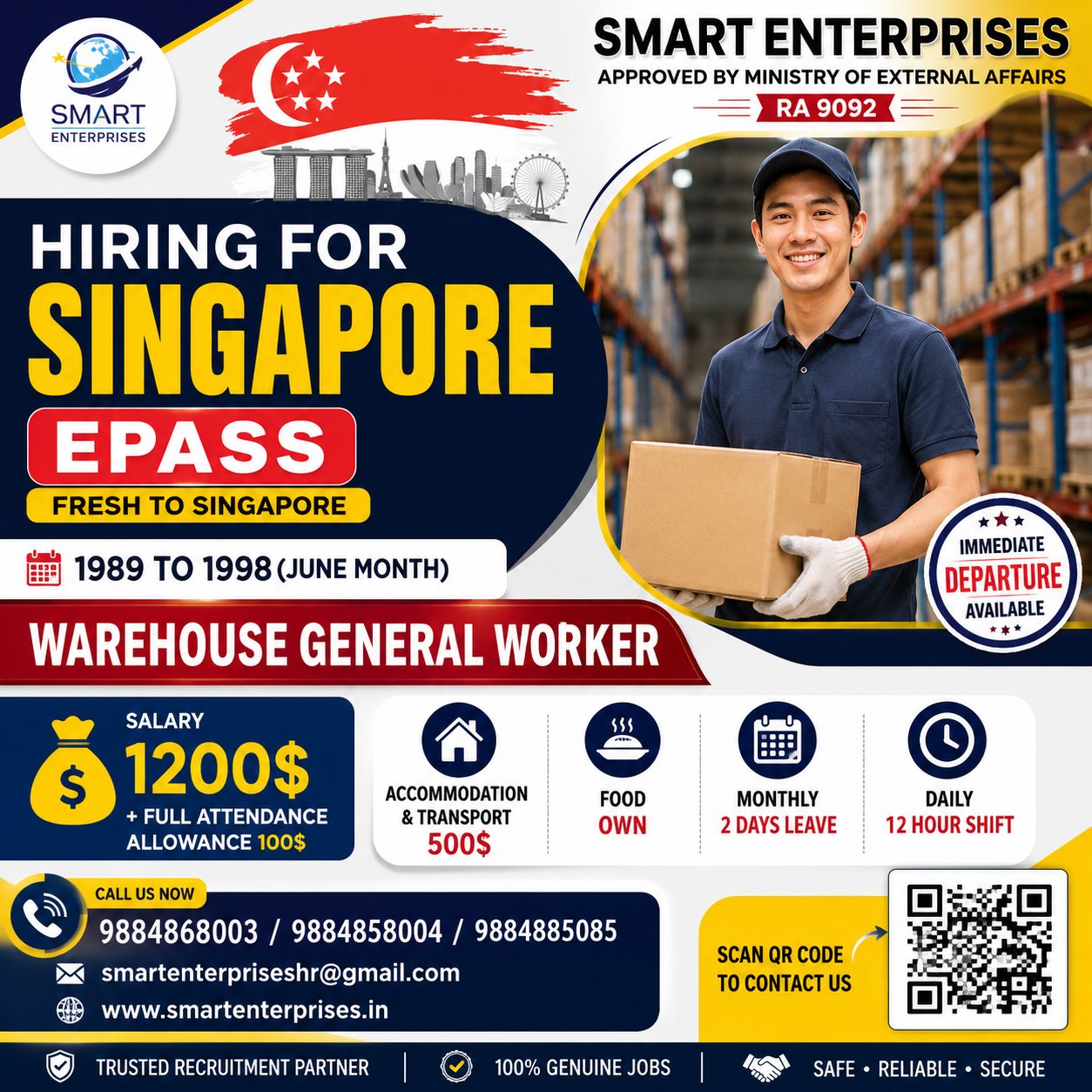 WAREHOUSE GENERAL WORKER