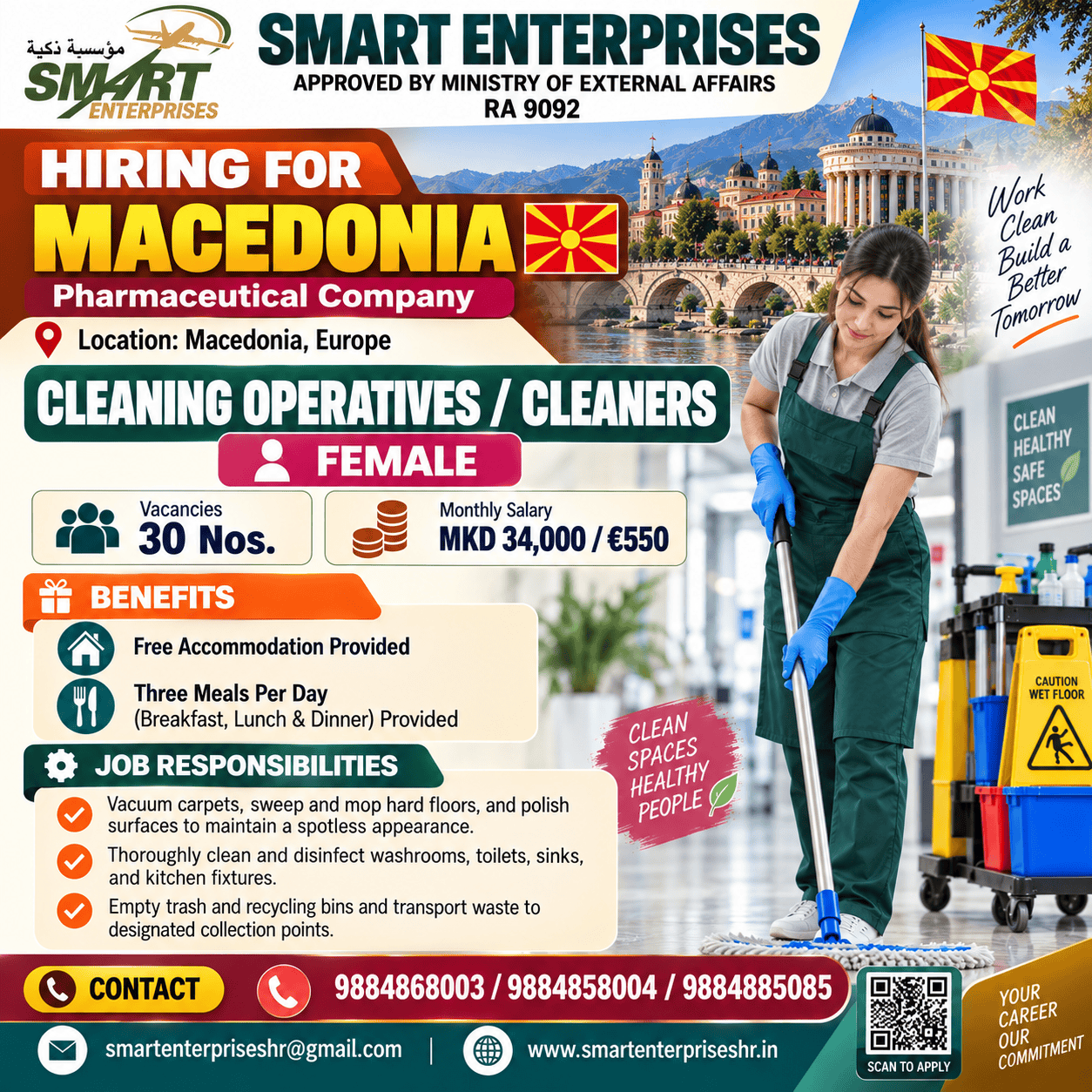 CLEANING OPERATIVES / CLEANERS