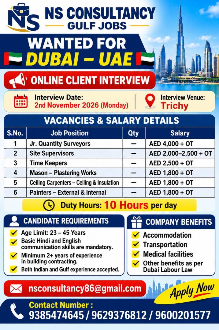 Jr Quantity Surveyor