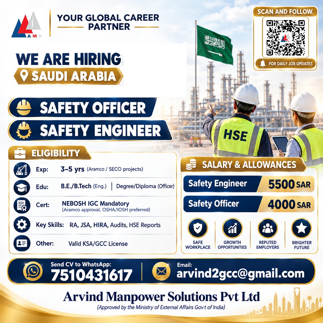 Safety Officer / Safety Engineer