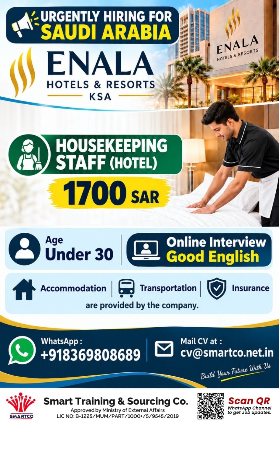 Housekeeping Staff (Hotel)