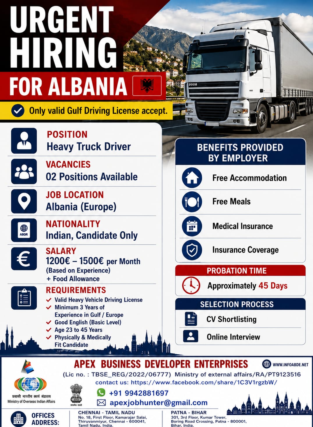 Heavy Truck Driver