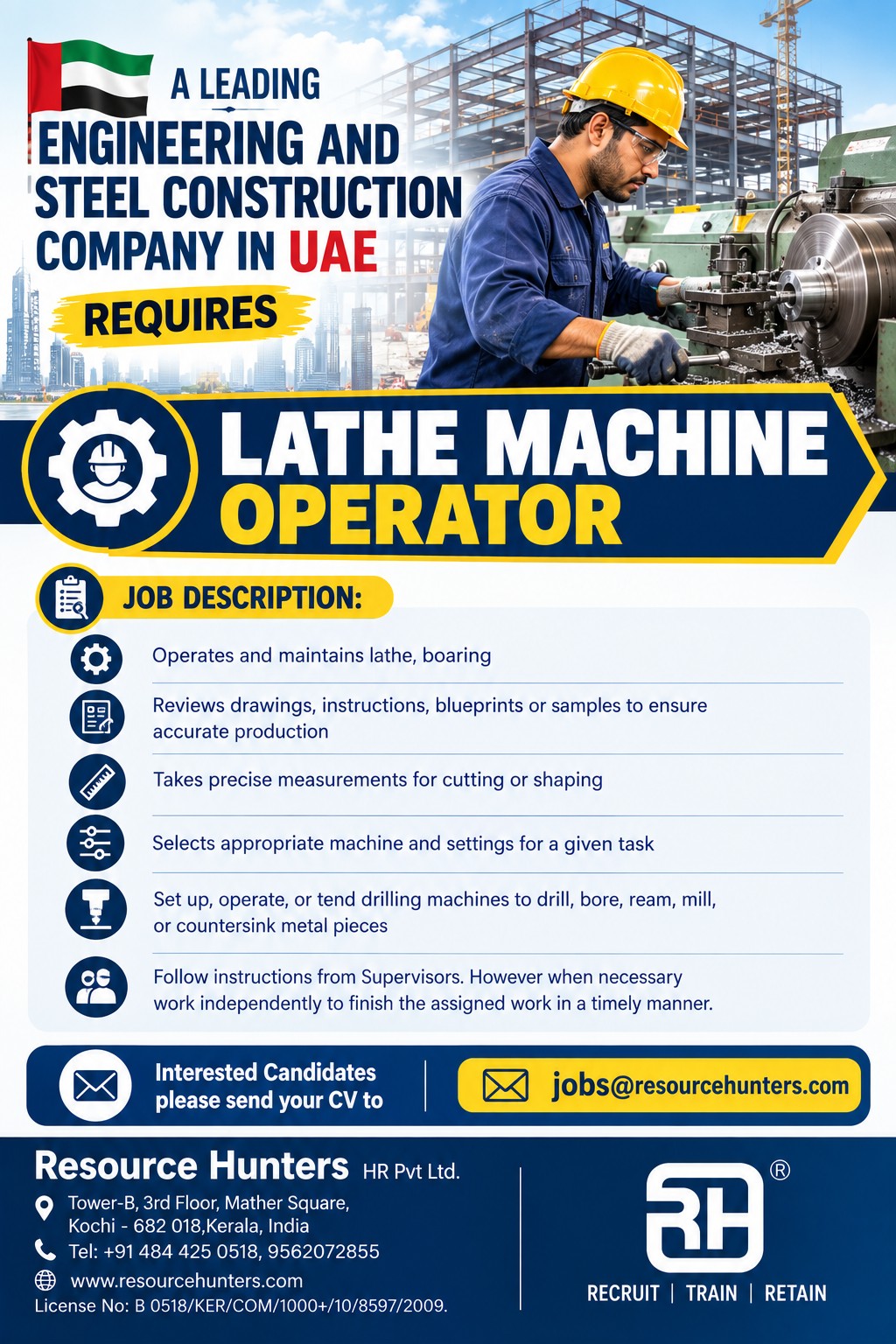 LATHE MACHINE OPERATOR