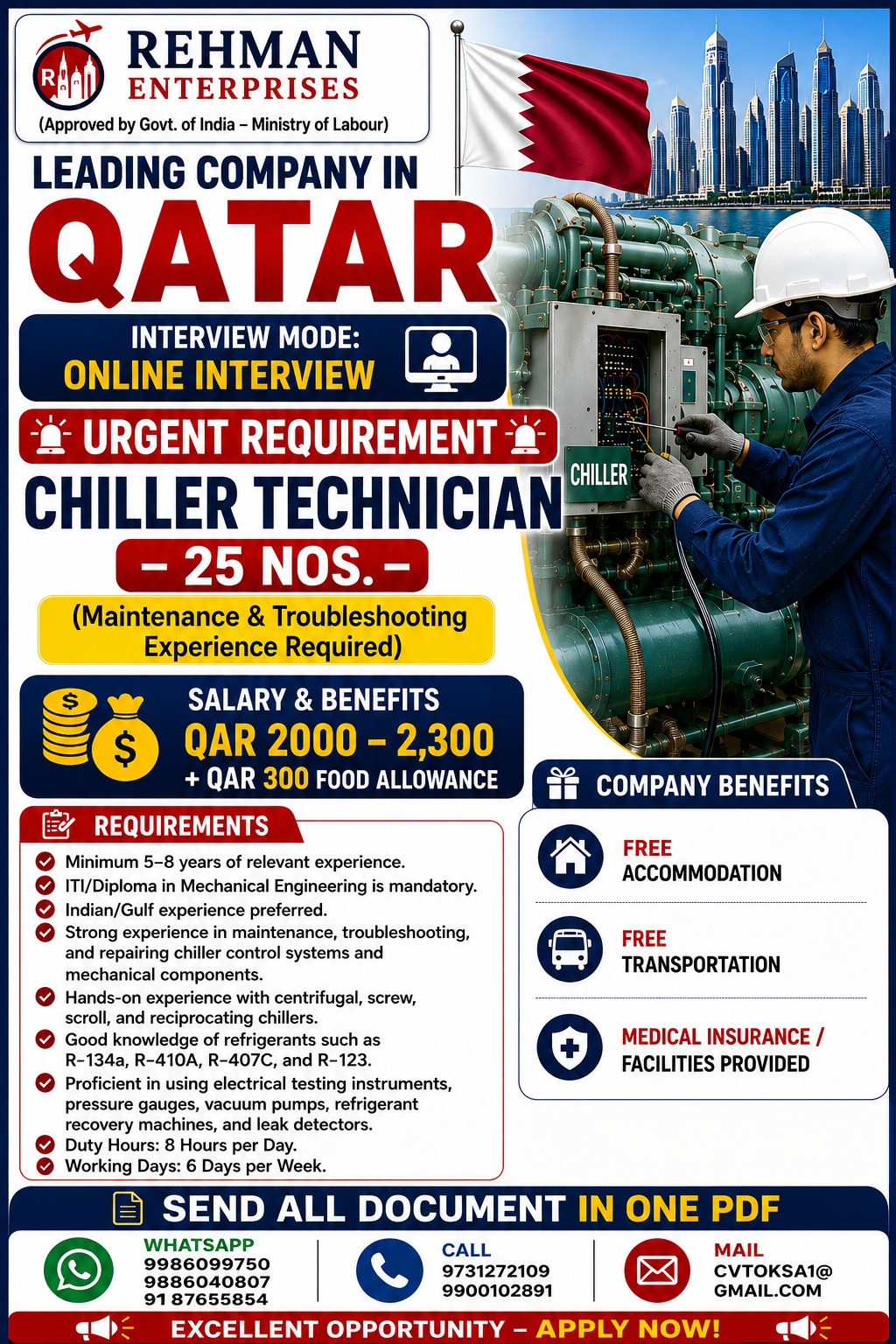 Chiller Technician