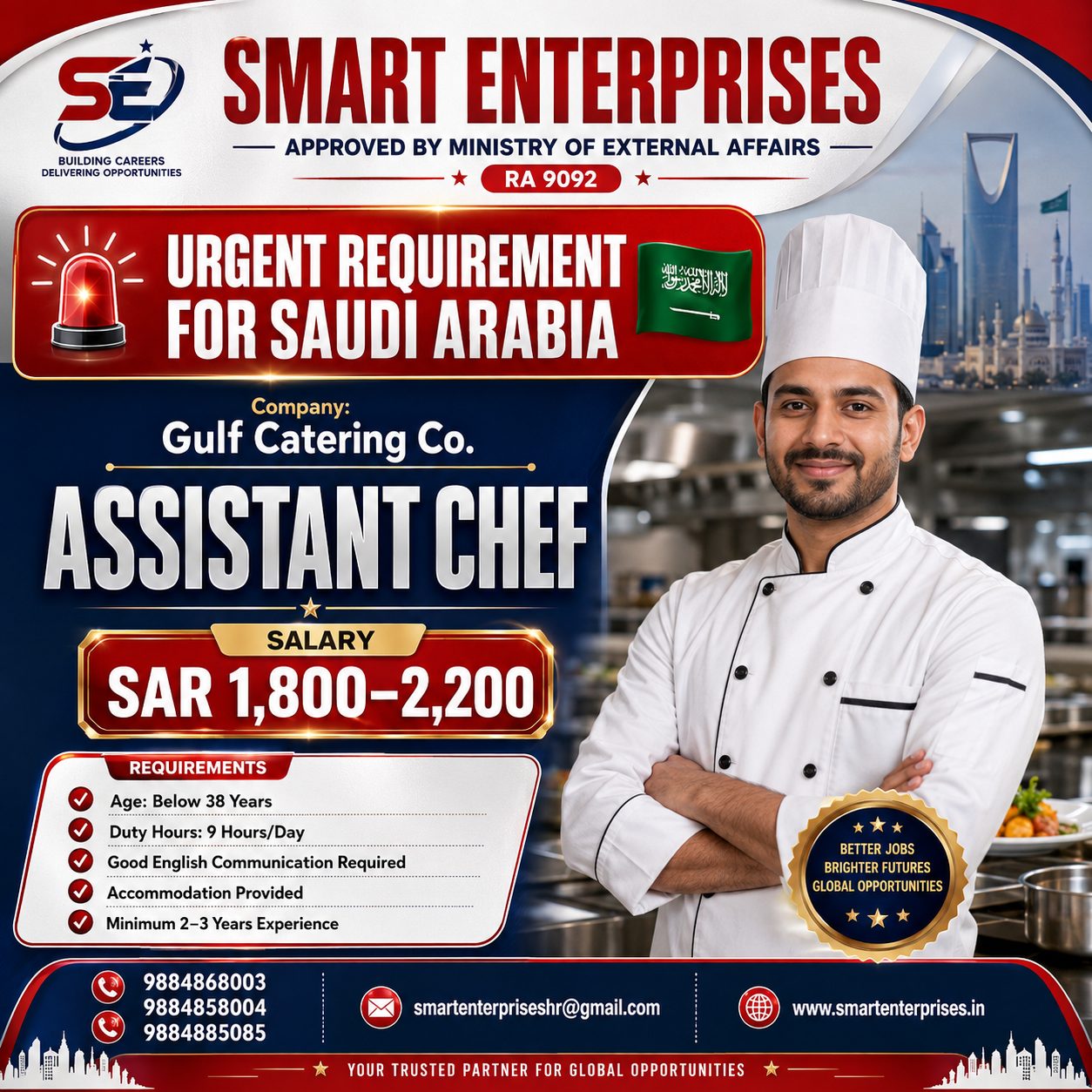 ASSISTANT CHEF