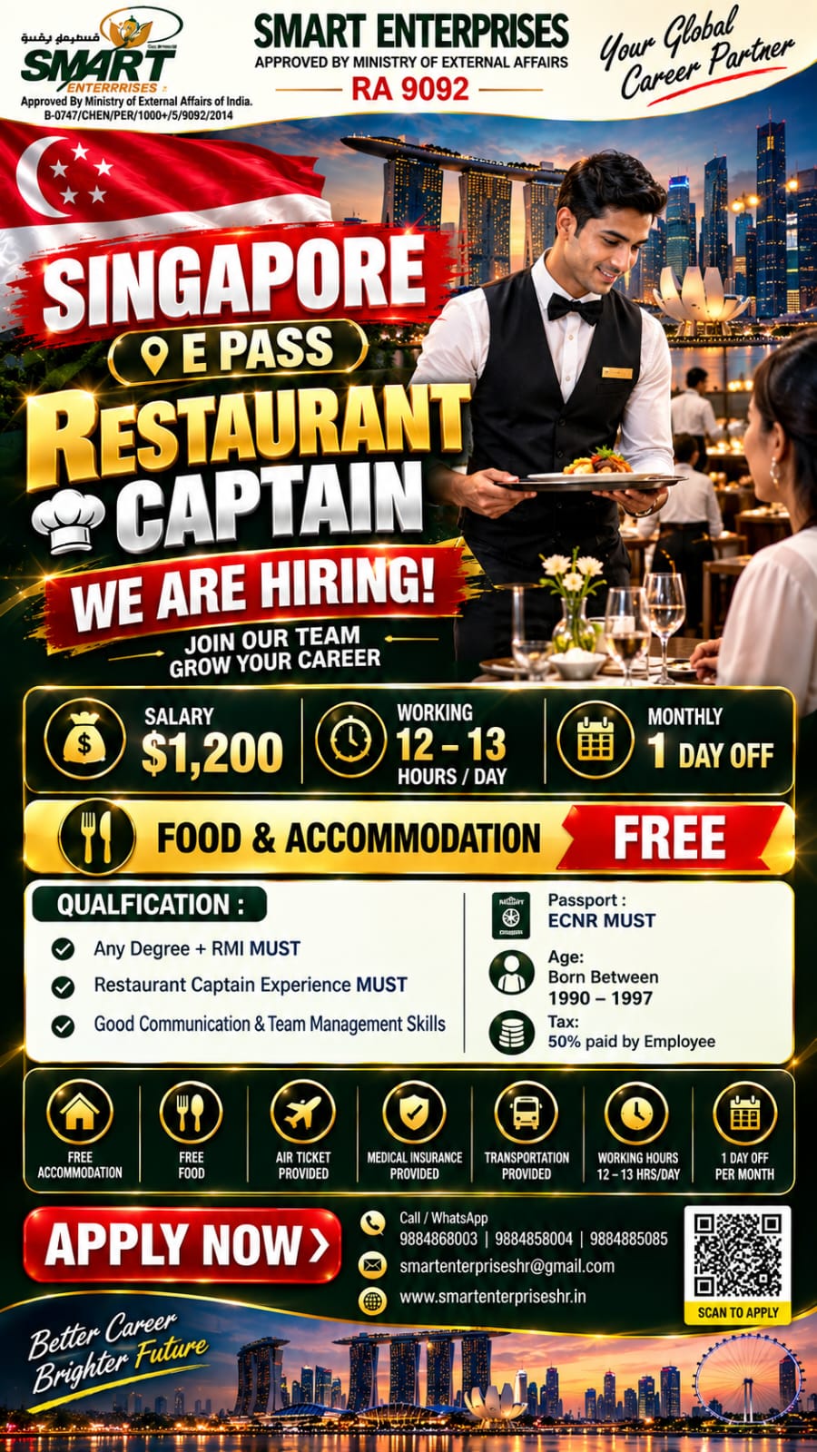 Restaurant Captain