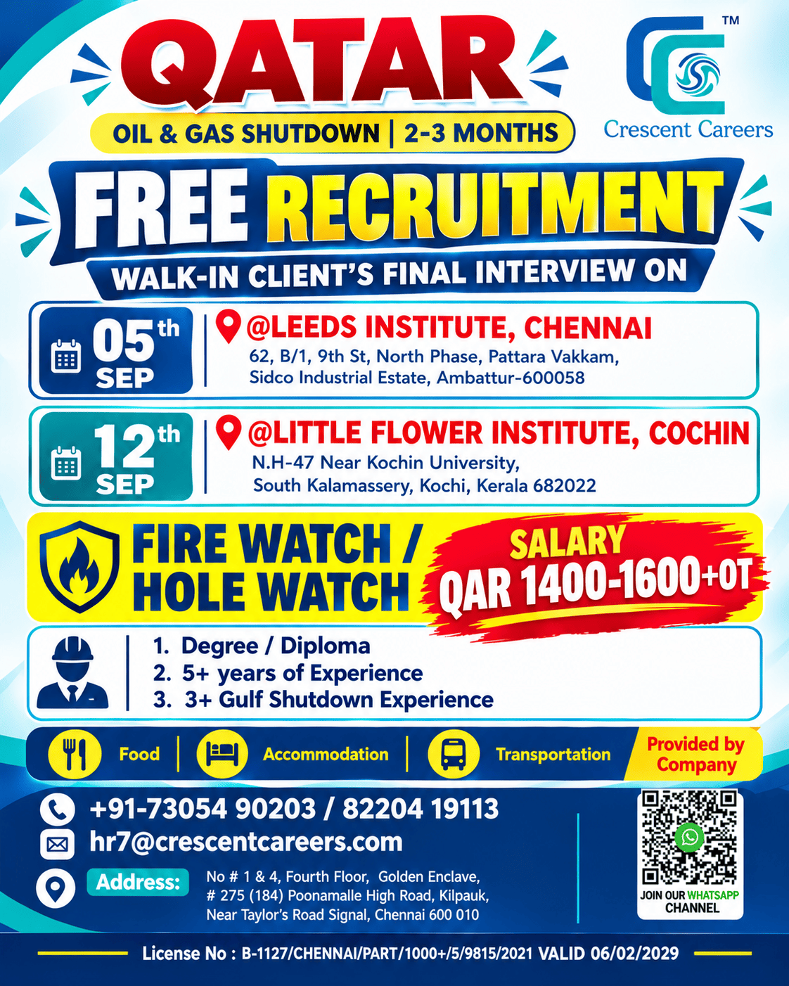 Fire Watch / Hole Watch