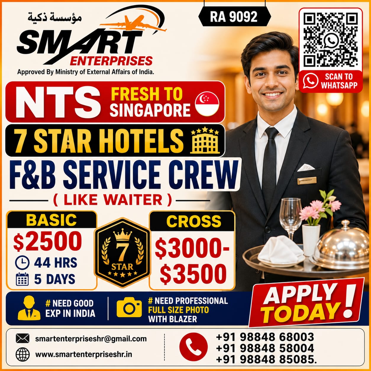 F&B SERVICE CREW