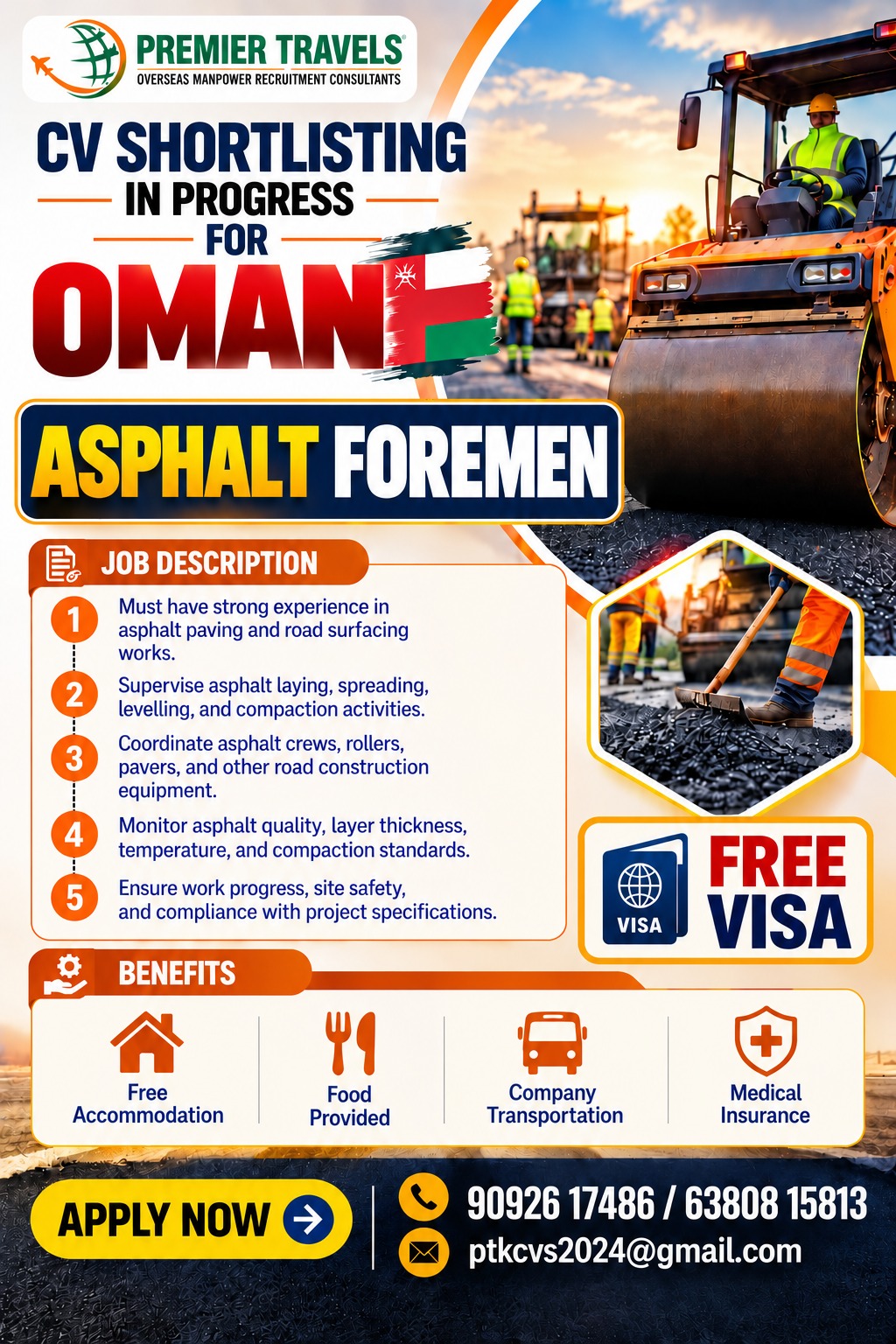 Asphalt Foremen