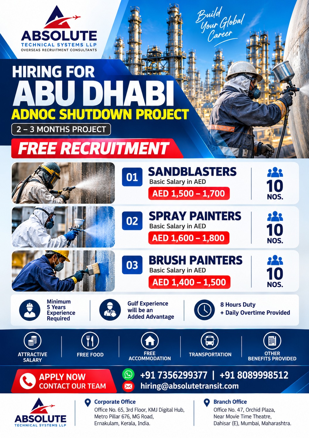ADNOC Shutdown Project - Abu Dhabi