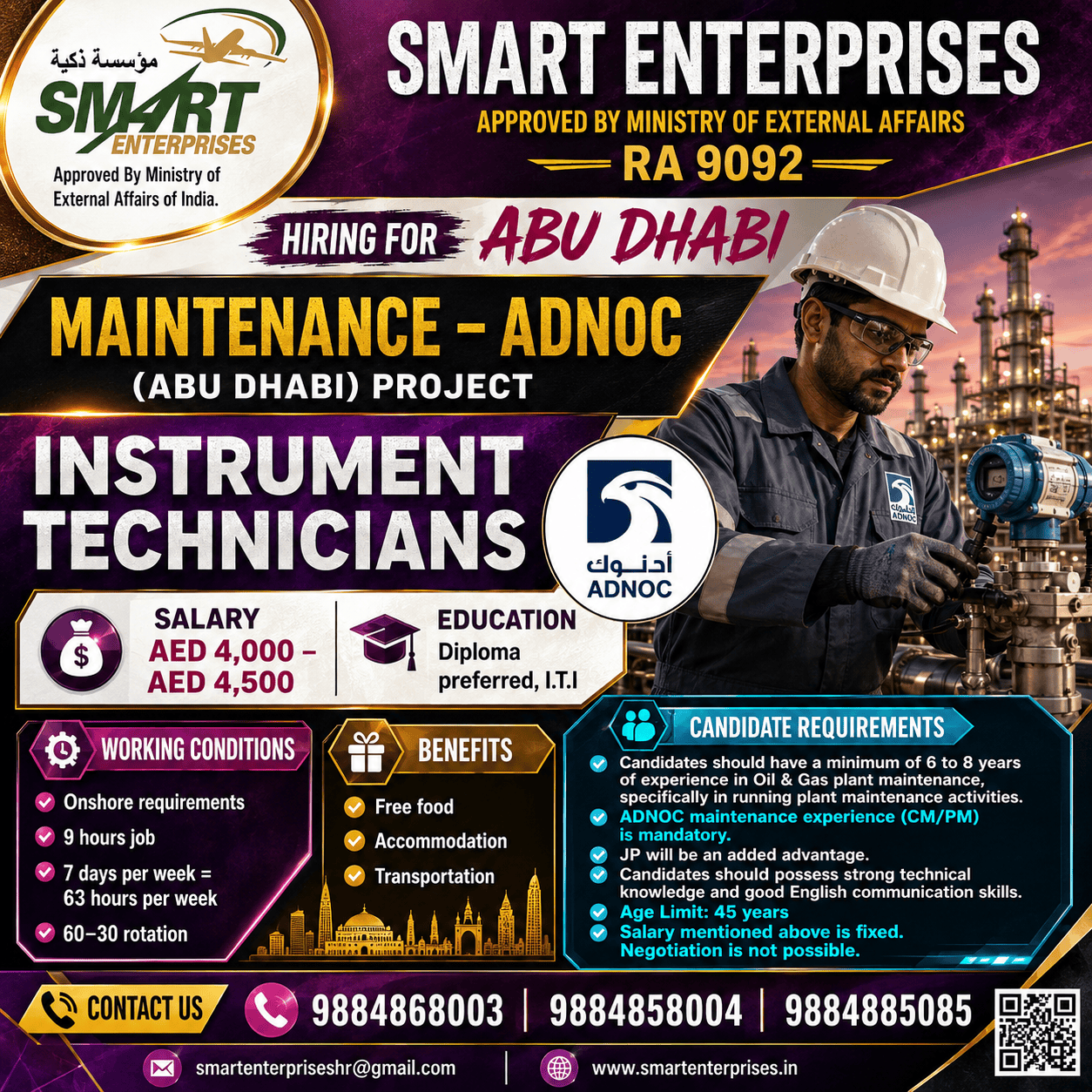 INSTRUMENT TECHNICIANS