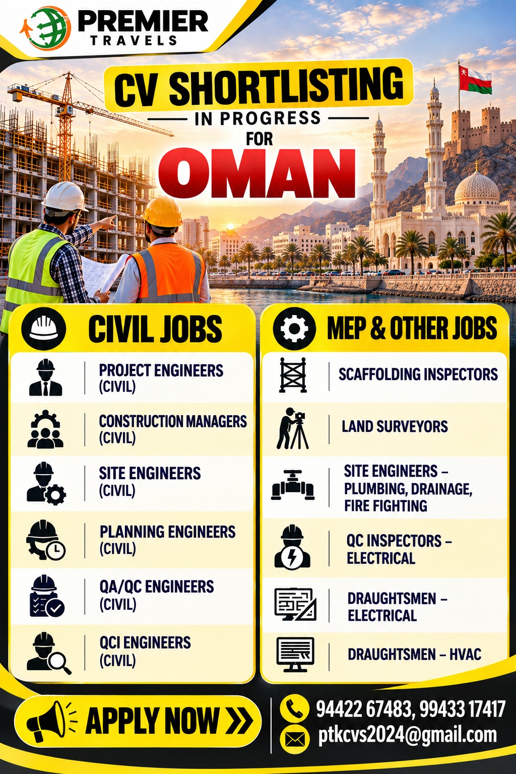 CV Shortlisting in Progress for Oman