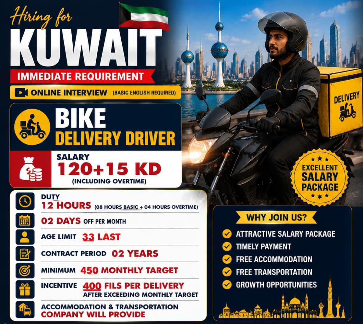 Bike Delivery Driver