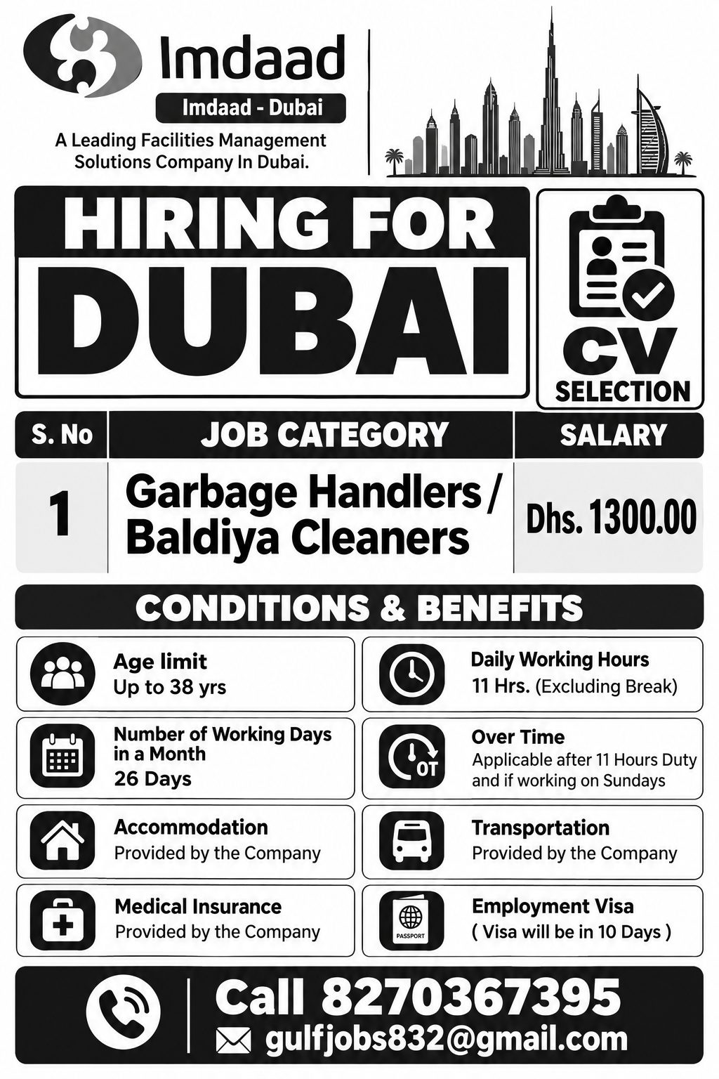 Garbage Handlers / Baldiya Cleaners....
