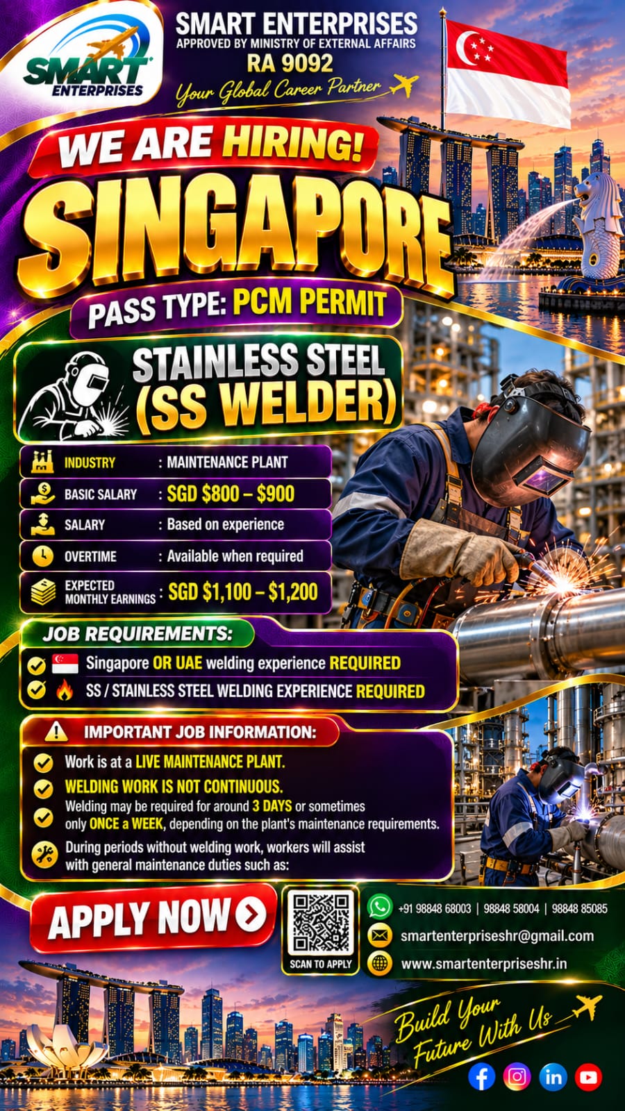STAINLESS STEEL (SS) WELDER