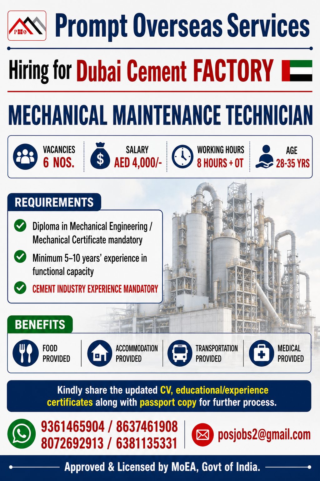 MECHANICAL MAINTENANCE TECHNICIAN