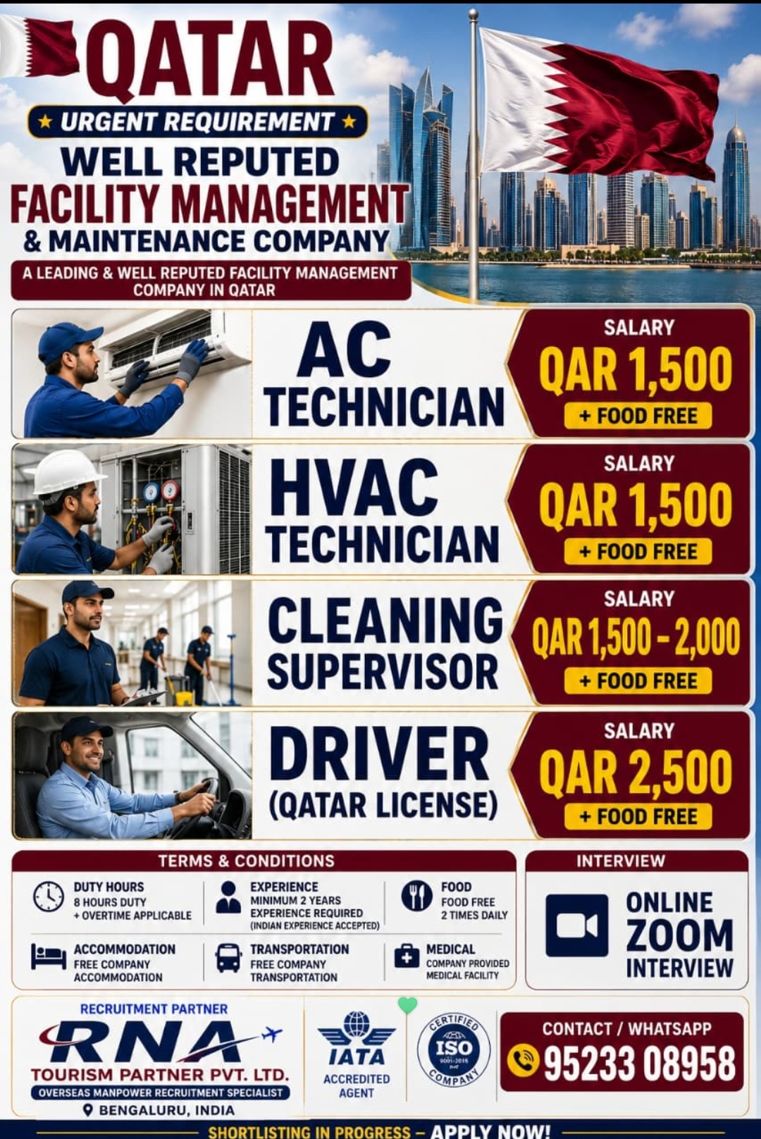 Multiple vacancy
