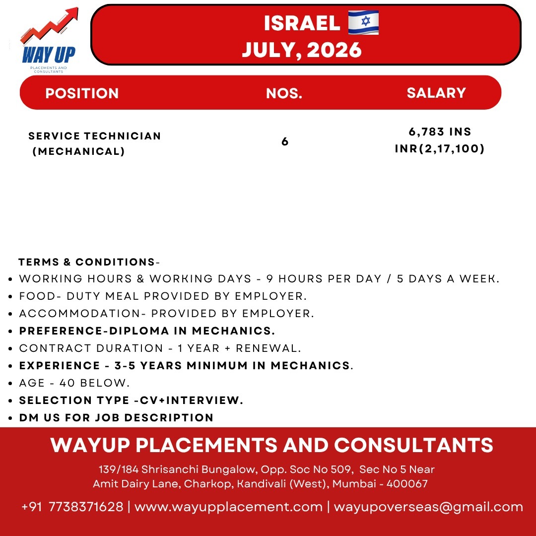 Service Technician (Mechanical)
