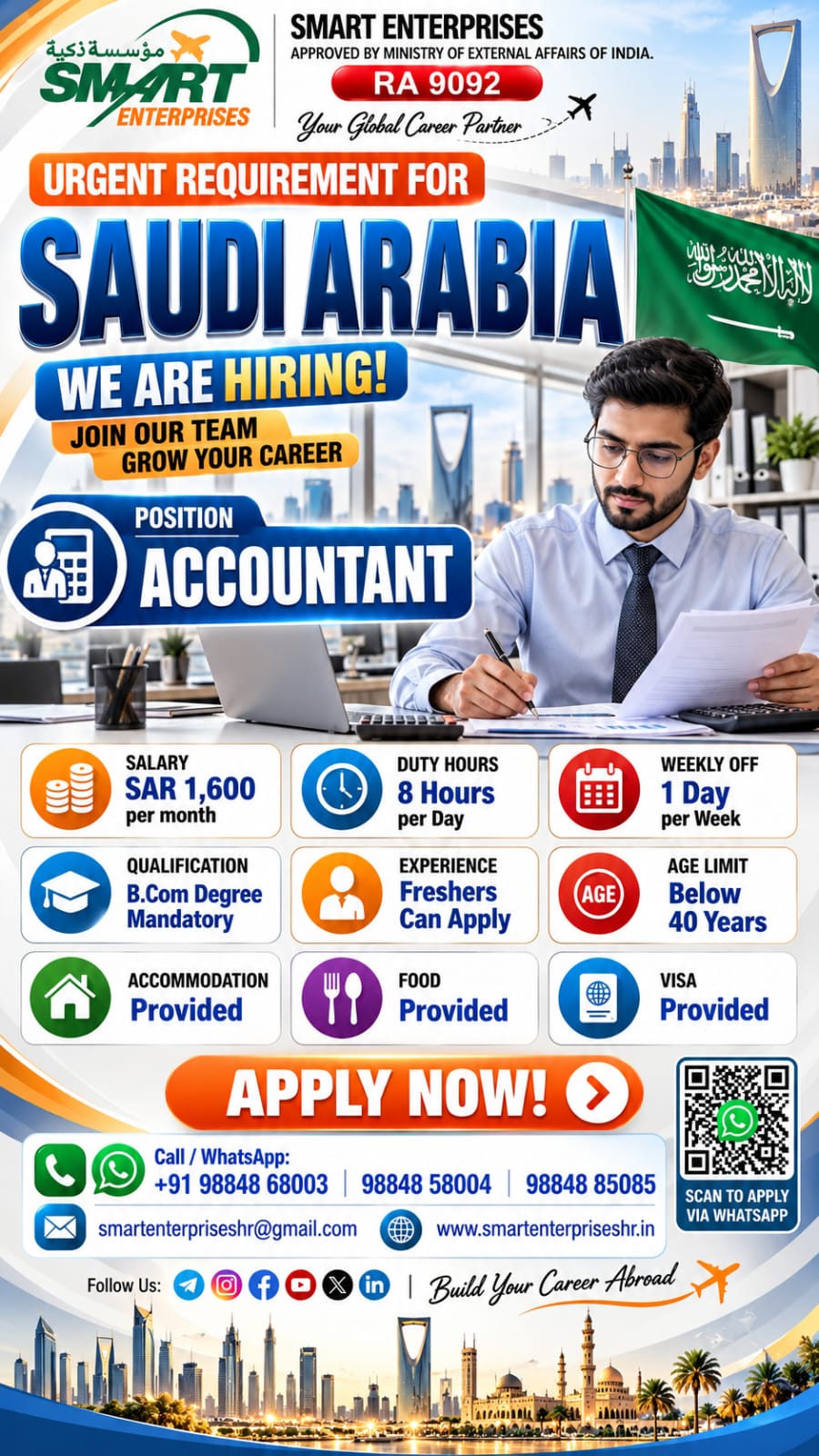 Accountant SAUDI ARABIA