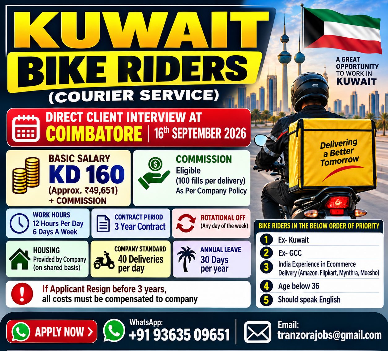 BIKE DELIVERY JOBS