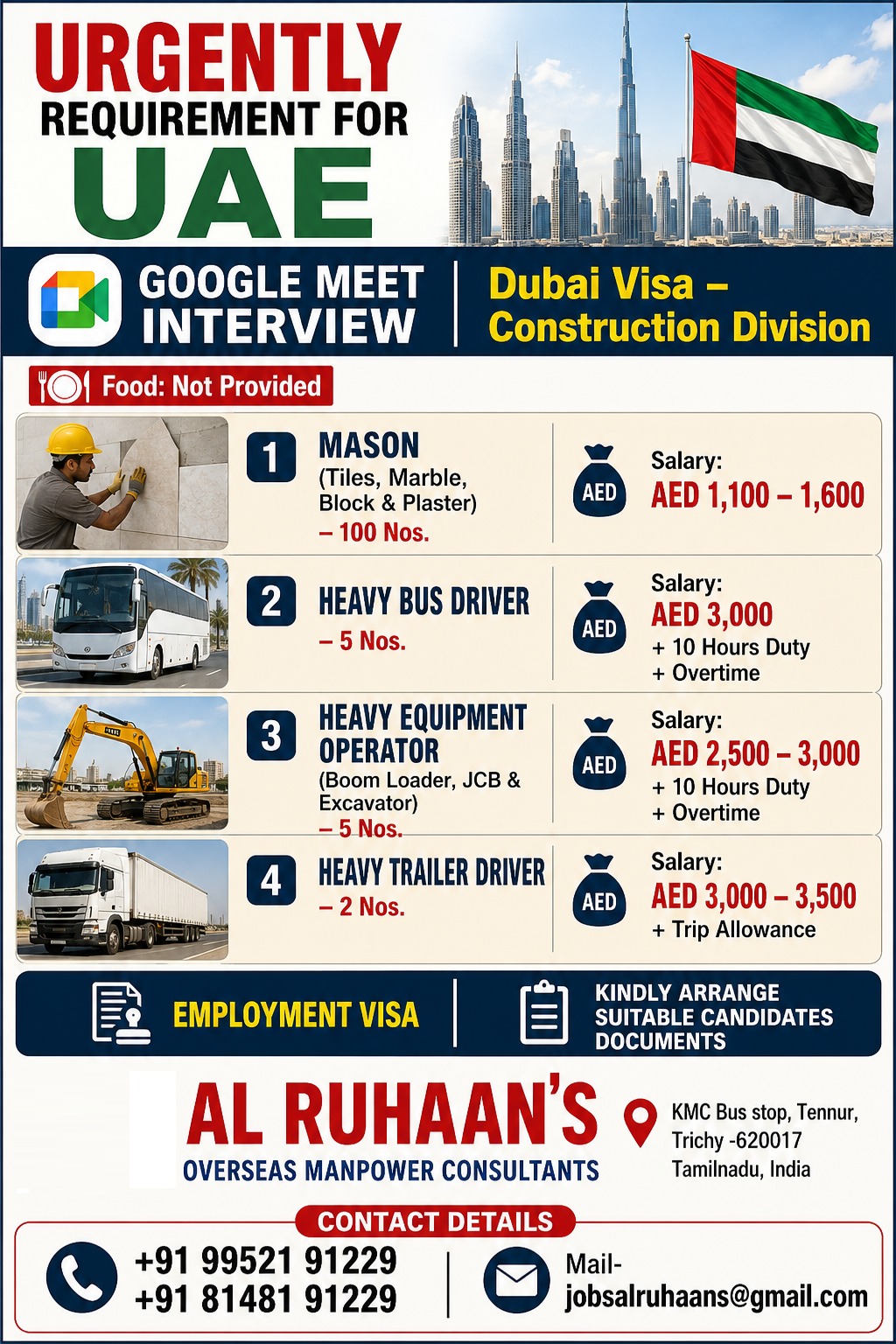 Construction Division - DUBAI