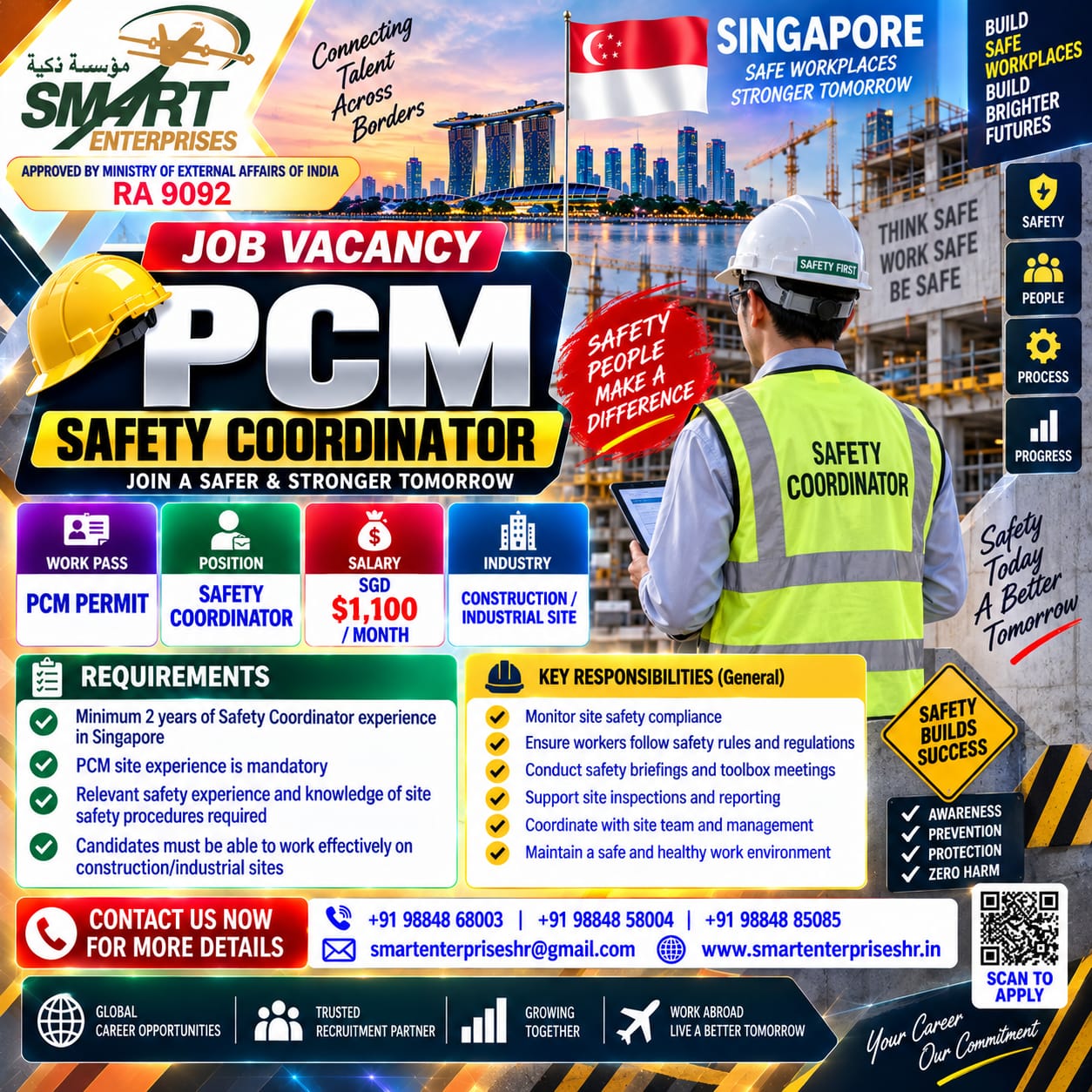 SAFETY COORDINATOR SINGAPORE