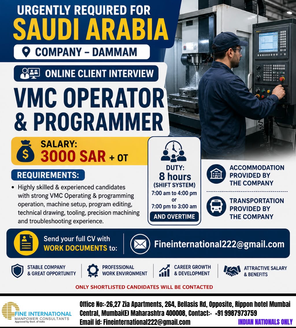 VMC Operator & Programmer